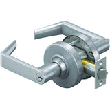 Schlage Rhodes Single Cylinder Keyed Entry Door Lever Set with Round Rose from the ALX Series