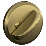 Schlage Residential B81 - One-sided Deadbolt with Exterior Plate, Dual Option Latch