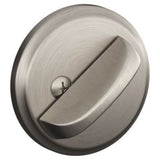 Schlage Residential B81 - One-sided Deadbolt with Exterior Plate, Dual Option Latch