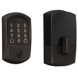 Schlage Residential BE489 - Encode WiFi Enabled Electronic Keypad Deadbolt with Greenwich Trim