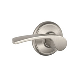Schlage CS200-Series Commercial Grade 2 Interconnected Left Handed Merano Entry Lever Set and Full Interchangeable Core Deadbolt with Camelot Escutcheon