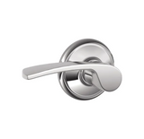 Schlage CS200-Series Commercial Grade 2 Interconnected Left Handed Merano Entry Lever Set and Full Interchangeable Core Deadbolt with Camelot Escutcheon