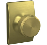 Schlage Residential F10 - Bowery Knob Passage Lock with 16080 Latch and 10027 Strike - Century Trim