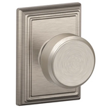 Schlage Residential F170 - Bowery Knob Half Dummy - Addison Rose