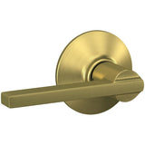 Schlage Residential F10 - Latitude Lever Passage Lock with 16080 Latch and 10027 Strike
