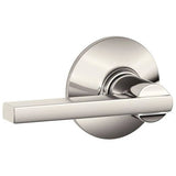 Schlage Residential F10 - Latitude Lever Passage Lock with 16080 Latch and 10027 Strike