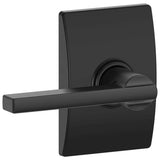 Schlage Residential F10 - Latitude Lever Passage Lock with 16080 Latch and 10027 Strike