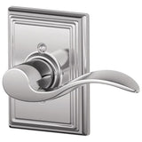 Schlage Residential F170 - Accent Lever Half Dummy - Addison Rose