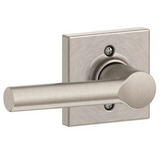 Schlage Broadway Non-Turning One-Sided Dummy Door Lever with Collins Trim