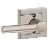Schlage Broadway Non-Turning One-Sided Dummy Door Lever with Decorative Upland Trim