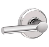 Schlage Broadway Non-Turning One-Sided Dummy Door Lever with Decorative Greyson Trim