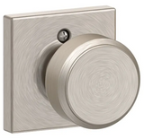 Schlage Bowery Non-Turning One-Sided Dummy Door Knob with Collins Trim