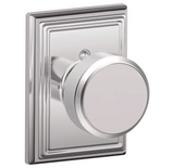Schlage Residential F170 - Bowery Knob Half Dummy - Century Rose