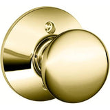 Schlage Residential F170 - Plymouth Knob Half Dummy-Kinsler Rose