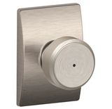Schlage Residential F40 - Privacy Lock - Bowery Knob, 16080 Latch and 10027 Strike - Century Trim