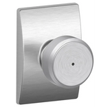 Schlage Residential F40 - Privacy Lock - Bowery Knob, 16080 Latch and 10027 Strike - Century Trim