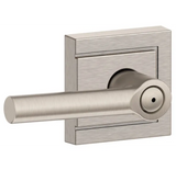 Schlage Broadway Privacy Door Lever Set with Decorative Upland Trim