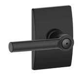 Schlage Broadway Privacy Door Lever Set with Decorative Century Trim