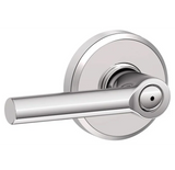 Schlage Broadway Privacy Door Lever Set with Decorative Greyson Trim