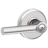 Schlage Residential F40 - Privacy Lock - Latitude Lever, 16080 Latch and 10027 Strike