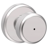 Schlage Residential F40 - Privacy Lock - Bowery Knob, 16080 Latch and 10027 Strike - Greyson Trim