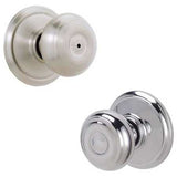 Schlage Residential F40 - Privacy Lock - Georgian Knob, 16080 Latch and 10027 Strike - Alden Rose