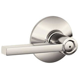 Schlage Residential F40 - Privacy Lock - Latitude Lever, 16080 Latch and 10027 Strike