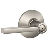 Schlage Residential F40 - Privacy Lock - Latitude Lever, 16080 Latch and 10027 Strike