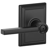 Schlage Residential F40 - Privacy Lock - Latitude Lever, 16080 Latch and 10027 Strike