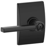 Schlage Residential F40 - Privacy Lock - Latitude Lever, 16080 Latch and 10027 Strike