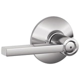 Schlage Residential F40 - Privacy Lock - Latitude Lever, 16080 Latch and 10027 Strike
