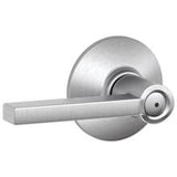 Schlage Residential F40 - Privacy Lock - Latitude Lever, 16080 Latch and 10027 Strike