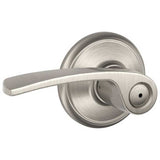 Schlage Residential F40 - Privacy Lock - Merano Lever, 16080 Latch and 10027 Strike