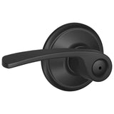 Schlage Residential F40 - Privacy Lock - Merano Lever, 16080 Latch and 10027 Strike