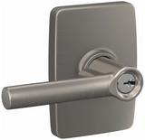 Schlage Custom Broadway Passage or Privacy Door Lever Set with Greene Trim
