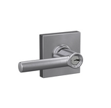 Schlage Broadway Single Cylinder Keyed Entry Door Lever Set with Collins Trim