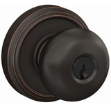 Schlage Custom Plymouth Passage or Privacy Door Lever Set with Indy Trim