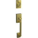 Schlage Century Single Cylinder Exterior Entrance Handleset from the F-Series