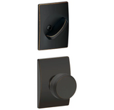 Schlage Bowery Single Cylinder Interior Pack with Decorative Century Trim - Exterior Handleset Sold Separately