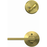 Schlage Residential F59 - Latitude Single Cylinder Interior Pack - Exterior Handleset Sold Separately
