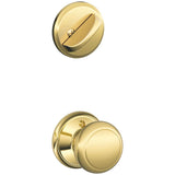 Schlage Residential F59 - Andover Knob Single Cylinder Interior Pack - Exterior Handleset Sold Separately