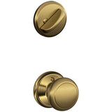 Schlage Residential F59 - Andover Knob Single Cylinder Interior Pack - Exterior Handleset Sold Separately