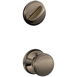 Schlage Residential F59 - Andover Knob Single Cylinder Interior Pack - Exterior Handleset Sold Separately
