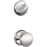 Schlage Residential F59 - Andover Knob Single Cylinder Interior Pack - Exterior Handleset Sold Separately