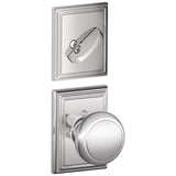 Schlage Residential F59 - Andover Knob Single Cylinder Interior Pack - Exterior Handleset Sold Separately