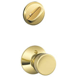 Schlage Residential F59 - Bell Knob Single Cylinder Interior Pack - Exterior Handleset Sold Separately