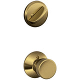 Schlage Residential F59 - Bell Knob Single Cylinder Interior Pack - Exterior Handleset Sold Separately