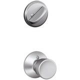 Schlage Residential F59 - Bell Knob Single Cylinder Interior Pack - Exterior Handleset Sold Separately