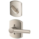 Schlage Residential F59 - Broadway Knob Single Cylinder Interior Pack - Exterior Handleset Sold Separately
