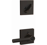 Schlage Broadway Lever Single Cylinder Keyed Entry Interior Pack with Collins Trim - Exterior Handleset Sold Separately